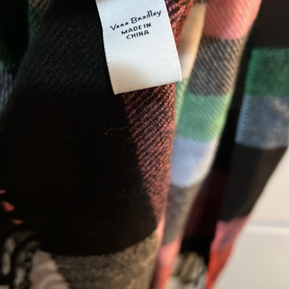 Ribbons plaid blankets scarf - Picture 3 of 5